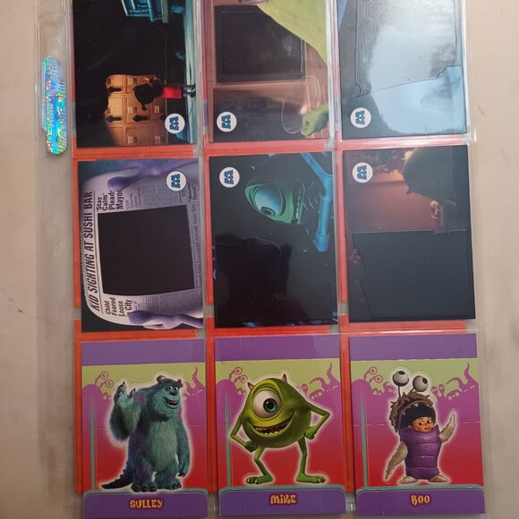 2001 Topps Monsters Inc Trading Card Complete Set 98 Cards w/ Inserts Disney Pix - Picture 5 of 10